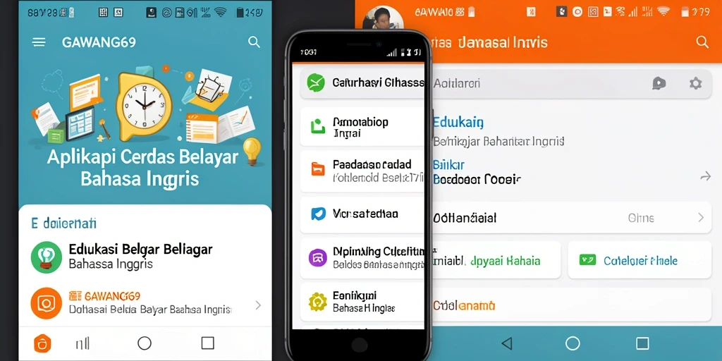 Antarmuka aplikasi GAWANG69 yang intuitif dan mudah digunakan.
