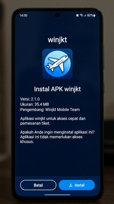 Panduan Lengkap Unduh dan Instal APK winjkt